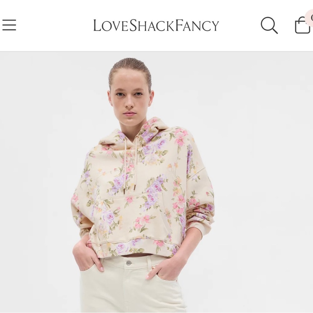 SOLD OUT Gap x Loveshackfancy Size Medium hoodie